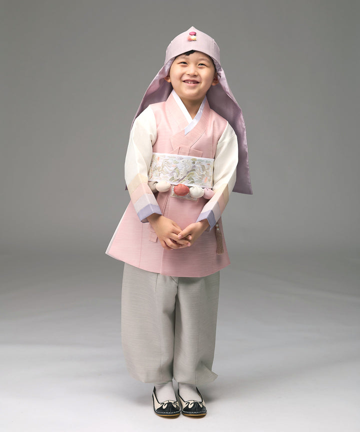 Korean Traditional Boy Baby Hanbok Dol Baikil Party Celebration 100th Days 1st Birthday 1–10 Years Pink DDB127