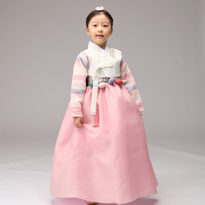Hanbok Girl Baby Korea Traditional Clothing Saekdong Pastel