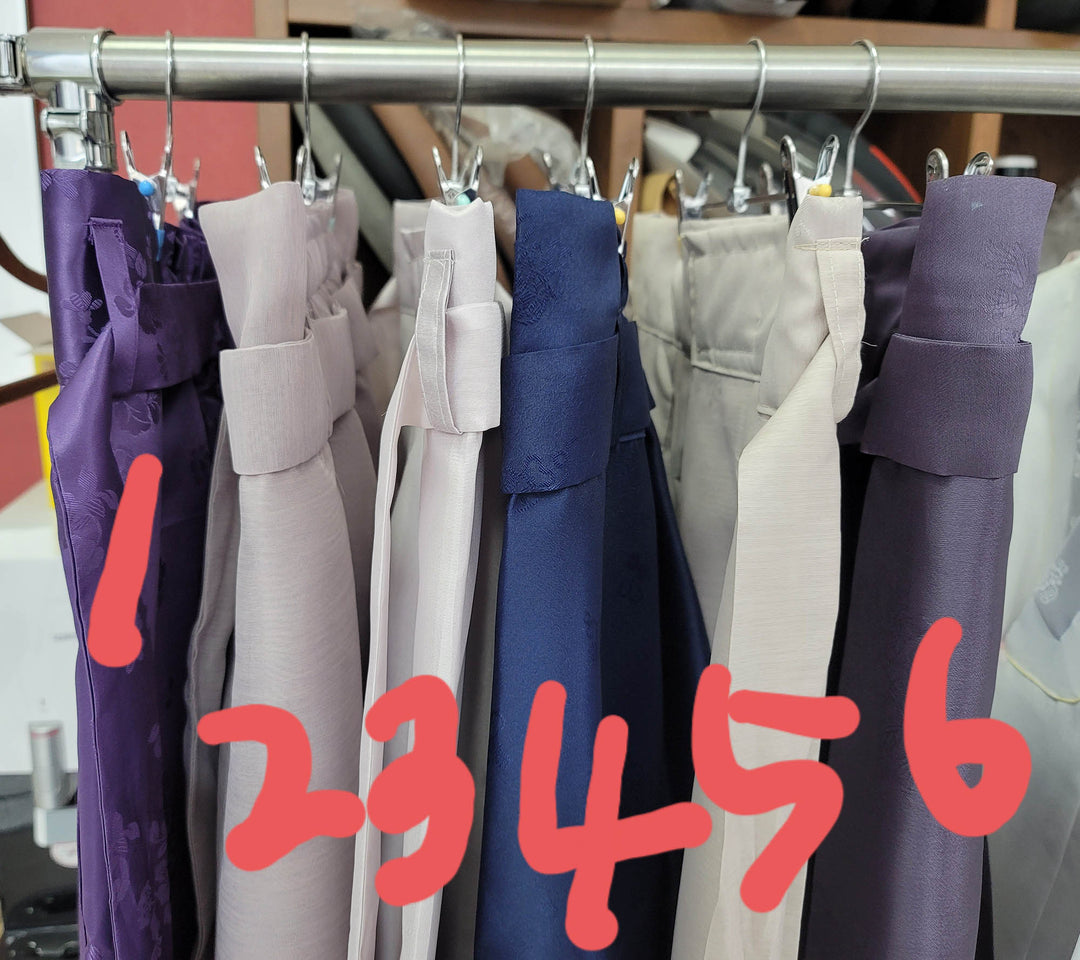 Korean Traditional Man Personal Custom Hanbok Pants Purple Wedding Party Ceremony OSM142