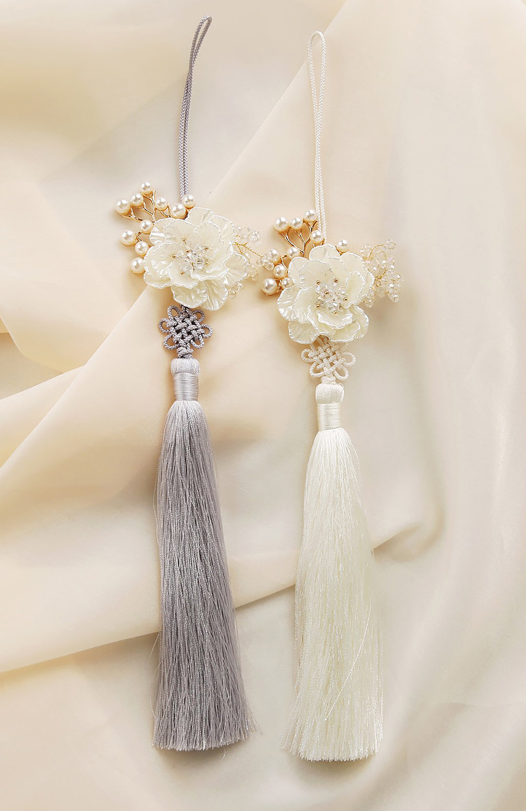 Korean Traditional Hanbok Accessory Norigae 노리개 Woman Dress Ornament Flower CHN102