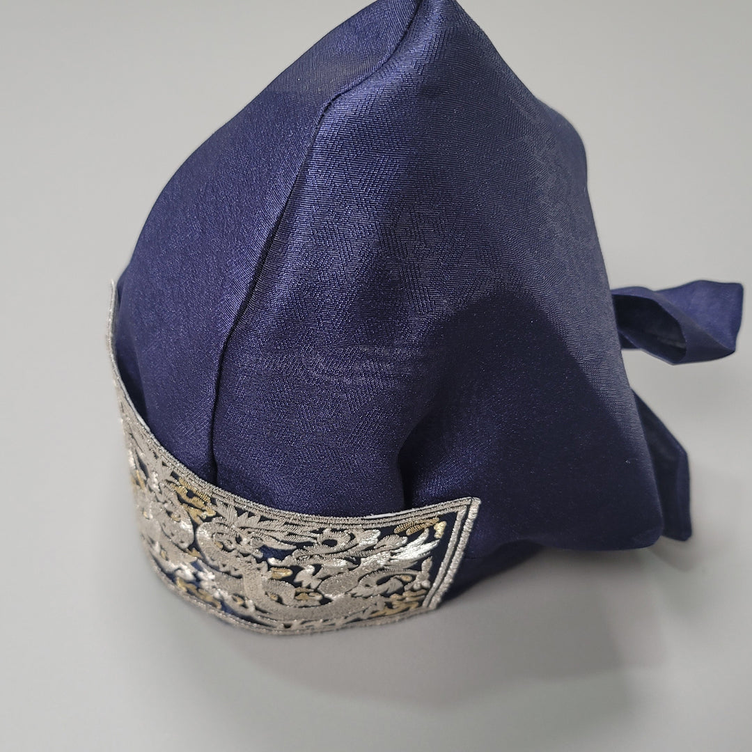 Korean Traditional Boy Baby Hanbok Embroidery Cap Hat BOKGUN 복건 1-2 Ages Dol 1st Birthday HGB108