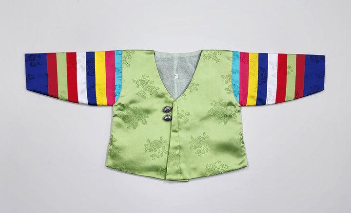 Korean Traditional Boy Baby Hanbok Dol Party Celebration 1 Ages Green GBH111