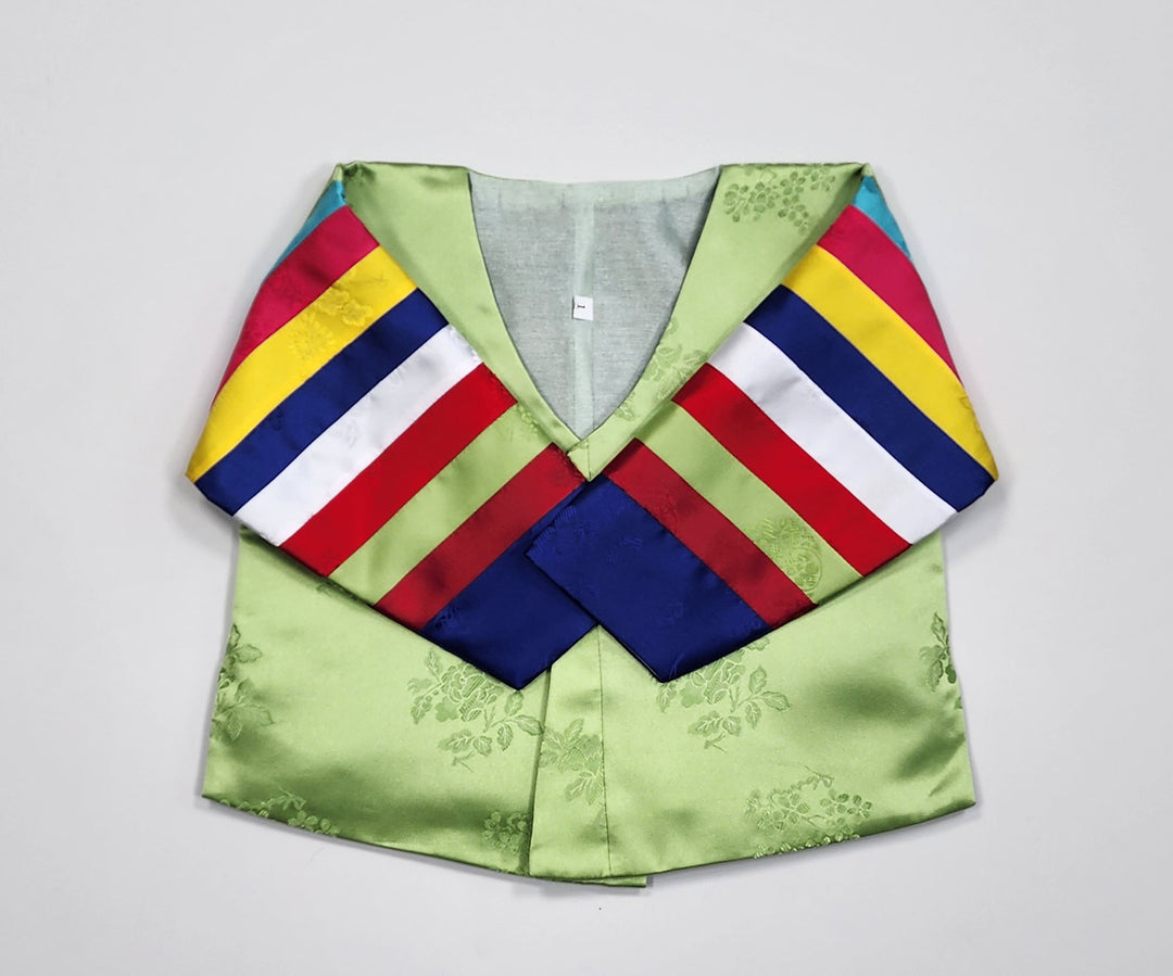 Korean Traditional Boy Baby Hanbok Dol Party Celebration 1 Ages Green GBH111