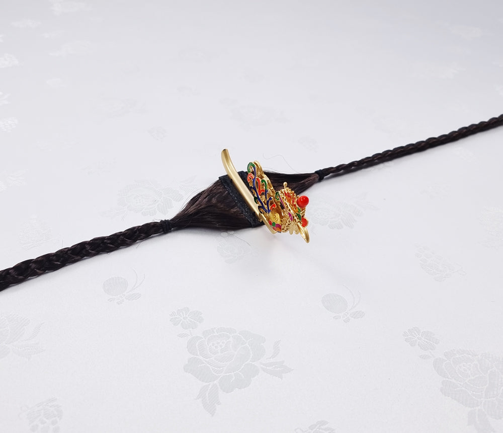 Korea Hair Accessory for Woman Hanbok Decoration Queen Princess Ornament 첩지 01