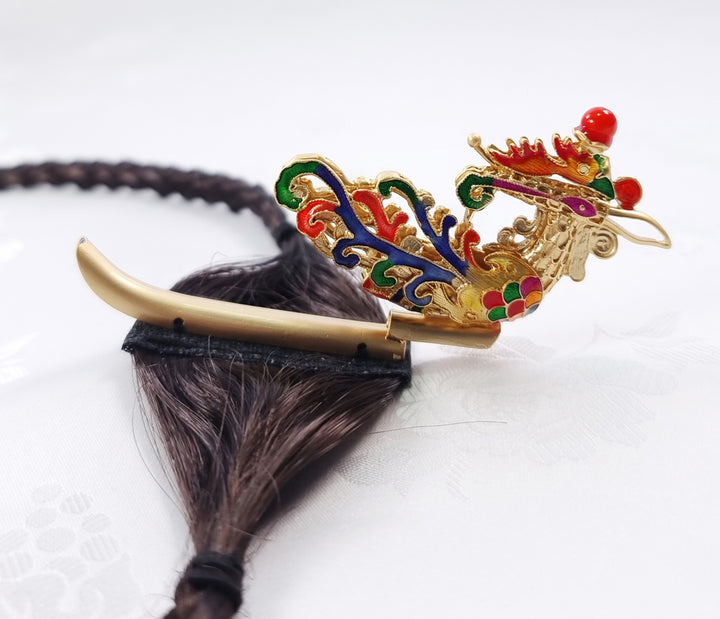 Korea Hair Accessory for Woman Hanbok Decoration Queen Princess Ornament 첩지 01