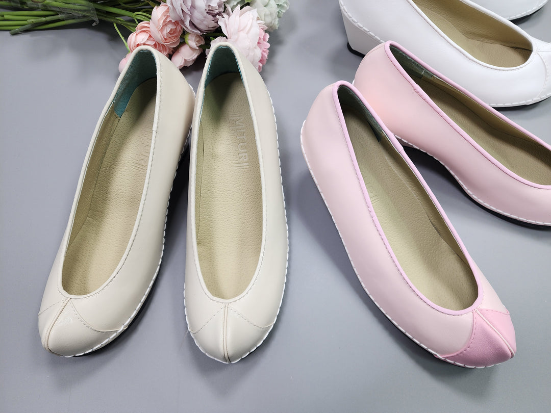Korean Traditional Hanbok Shoes Socks for Woman Girl pastel Color Pink Footwear Wedding Birthday PU WS103