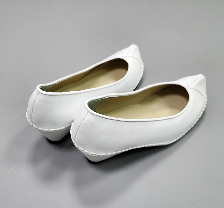 Korean Traditional Hanbok Shoes Socks for Woman Girl pastel Color White Footwear Wedding Birthday PU WS102