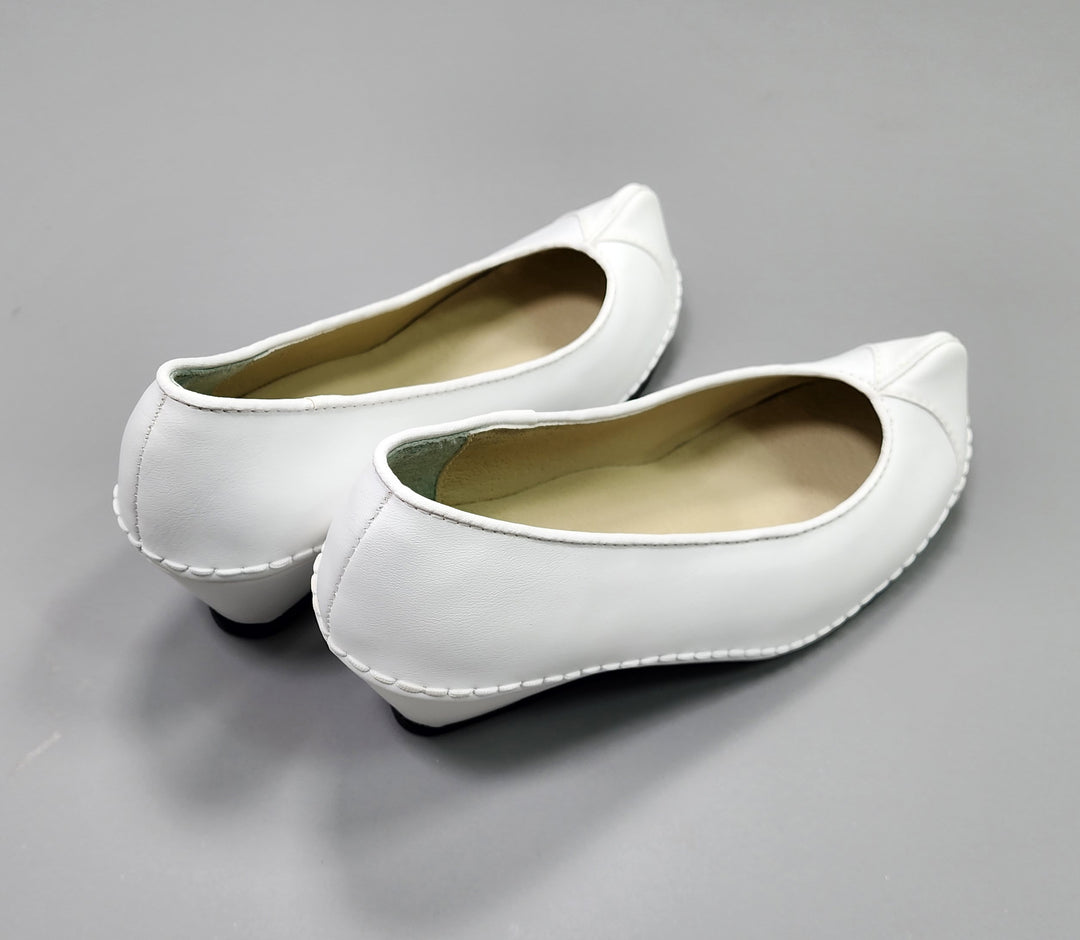 Korean Traditional Hanbok Shoes Socks for Woman Girl pastel Color White Footwear Wedding Birthday PU WS102