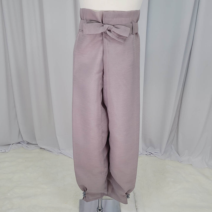 Korean Traditional Man Personal Custom Hanbok Pants Light Gray Wedding Party Ceremony OSM138