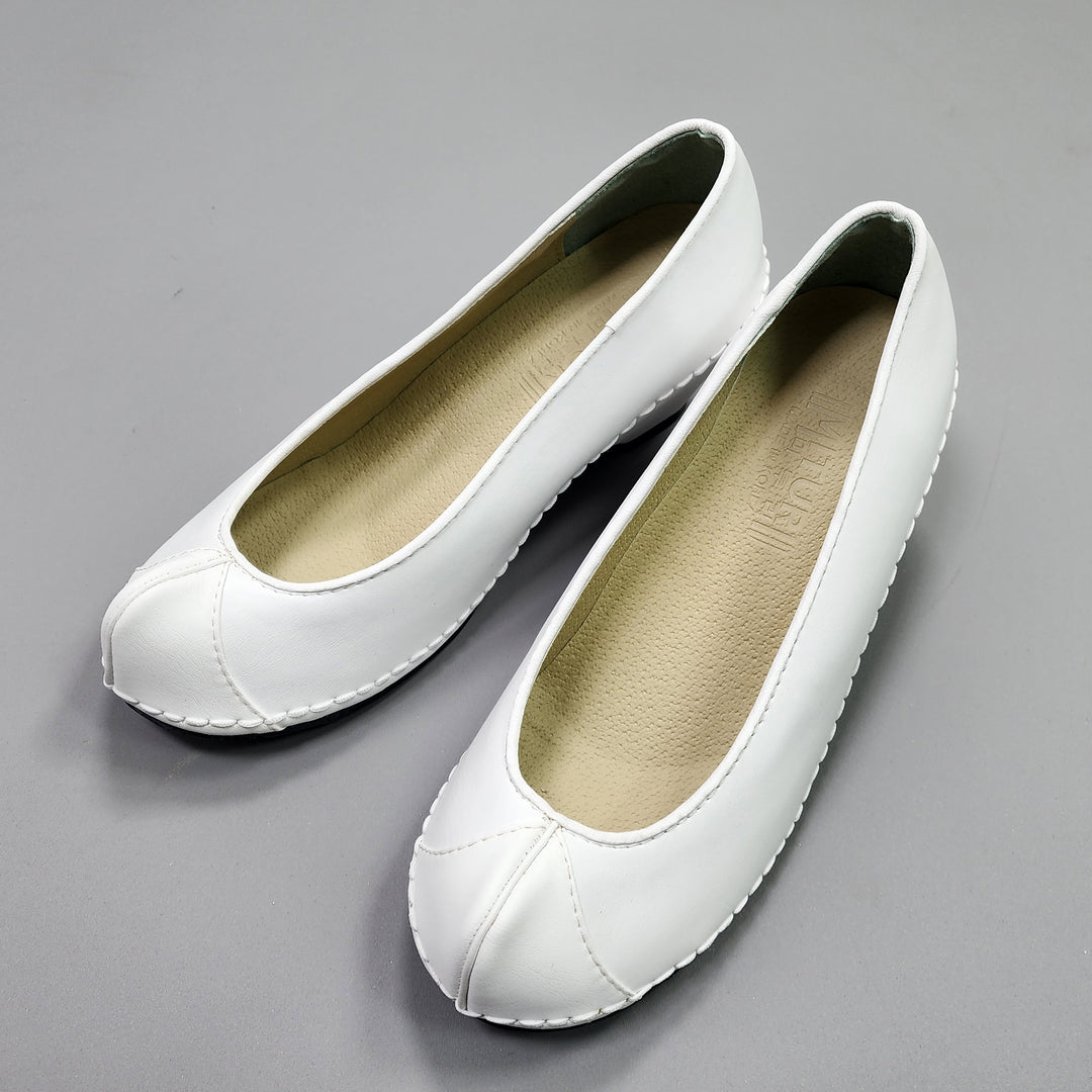 Korean Traditional Hanbok Shoes Socks for Woman Girl pastel Color White Footwear Wedding Birthday PU WS102