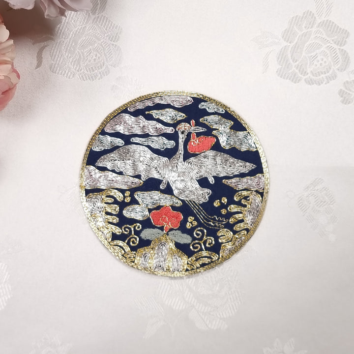 Korean Traditional Embroidery Patch Clothing DIY Accessory OSP01