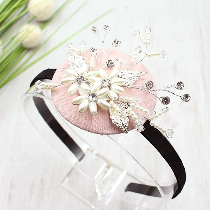 Girl's Hanbok Hair Accessory BASSI head&nbsp; band Piece, Korea Traditional Beads Flower J111