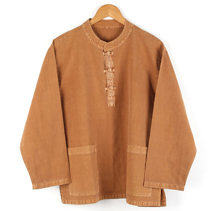 Korean Hanbok Washed Cotton Common Use Man Woman Casual Daily Clothing Long Sleeve JH101