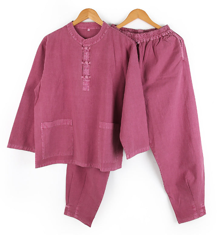 Korean Hanbok Washed Cotton Common Use Man Woman Casual Daily Clothing Pants JH102