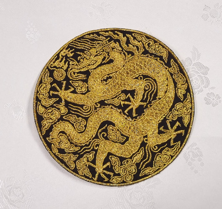 Korean Traditional Embroidery Patch Clothing DIY Accessory 15cm BAP005