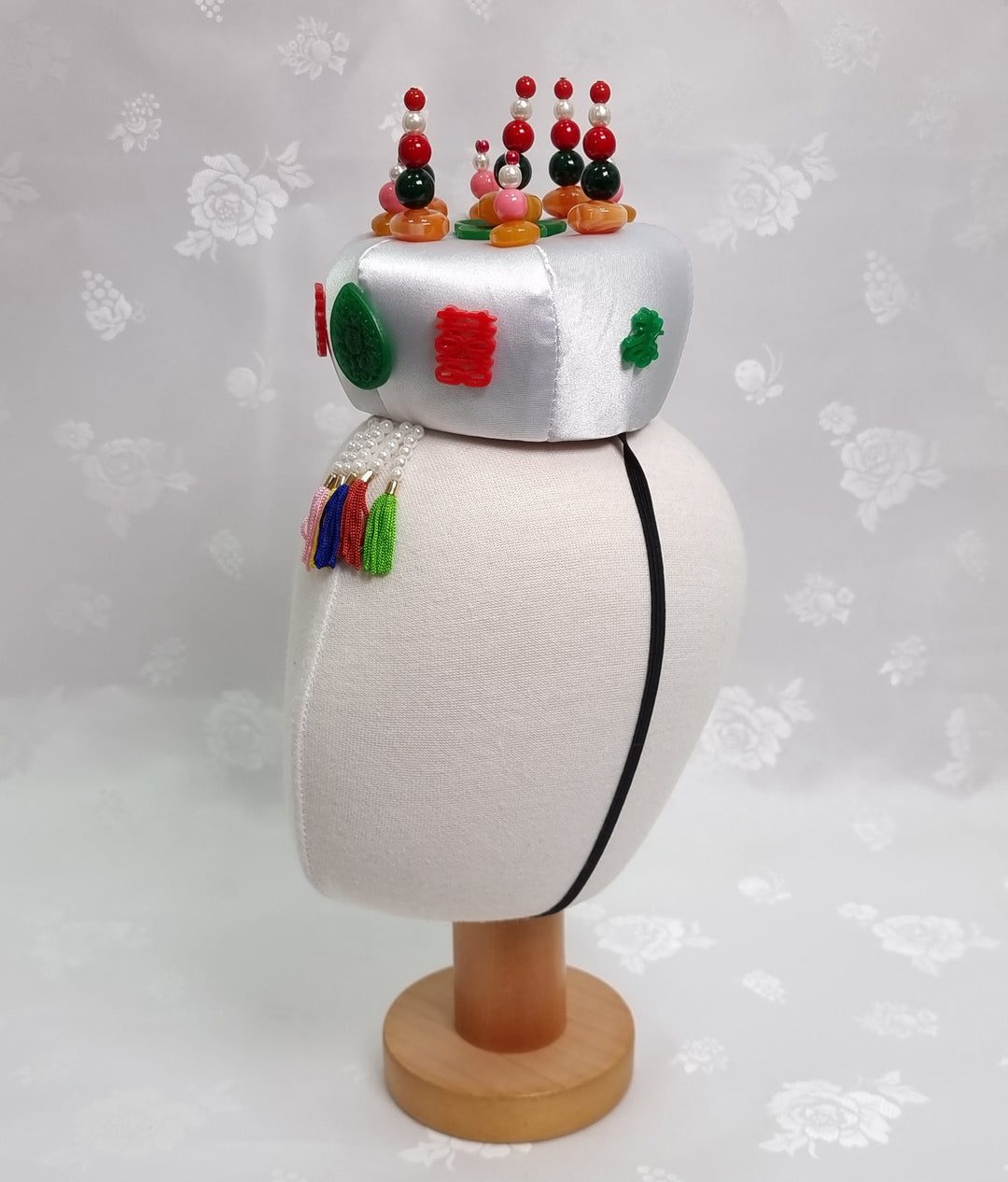 Korean Hair Accessory for Woman Hanbok Traditional Wedding Decoration Ornament 족두리 DS109
