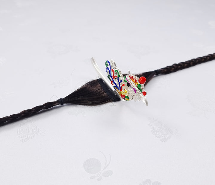 Korea Hair Accessory for Woman Hanbok Decoration Queen Princess Ornament 첩지 02