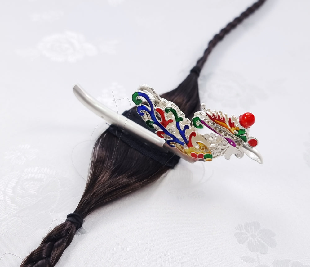 Korea Hair Accessory for Woman Hanbok Decoration Queen Princess Ornament 첩지 02