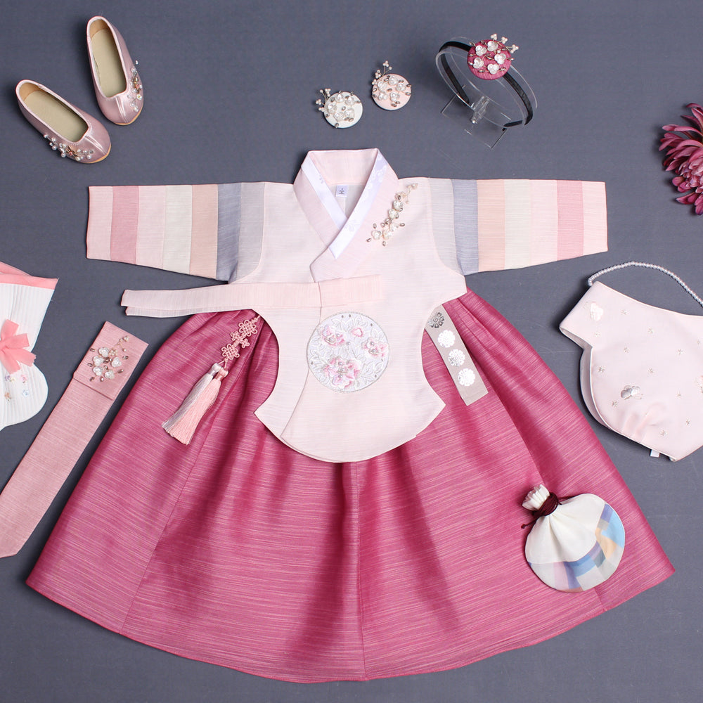 Hanbok Girl Baby Korea Traditional Clothing DGH113