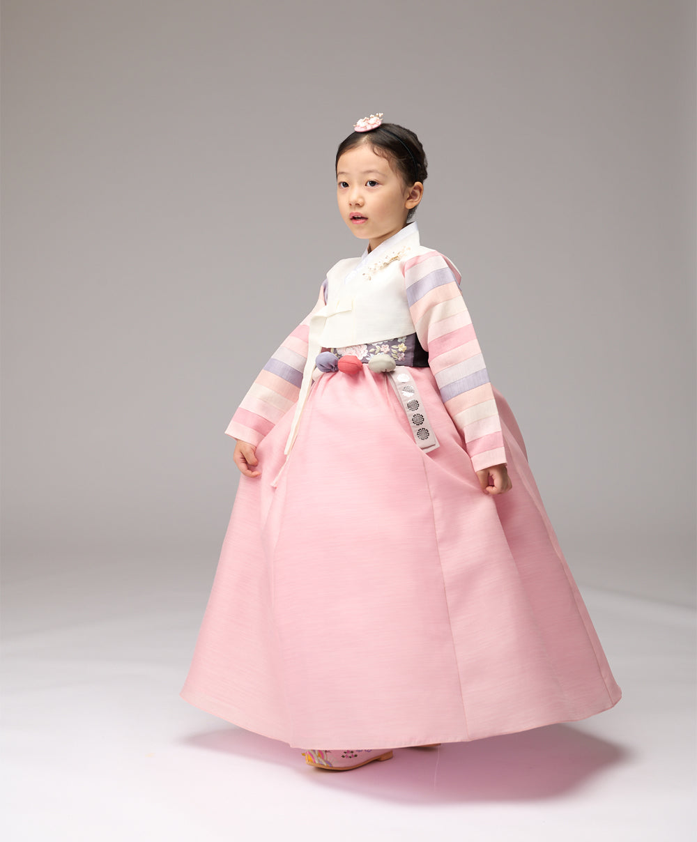Hanbok Girl Baby Korea Traditional Clothing Saekdong Pastel