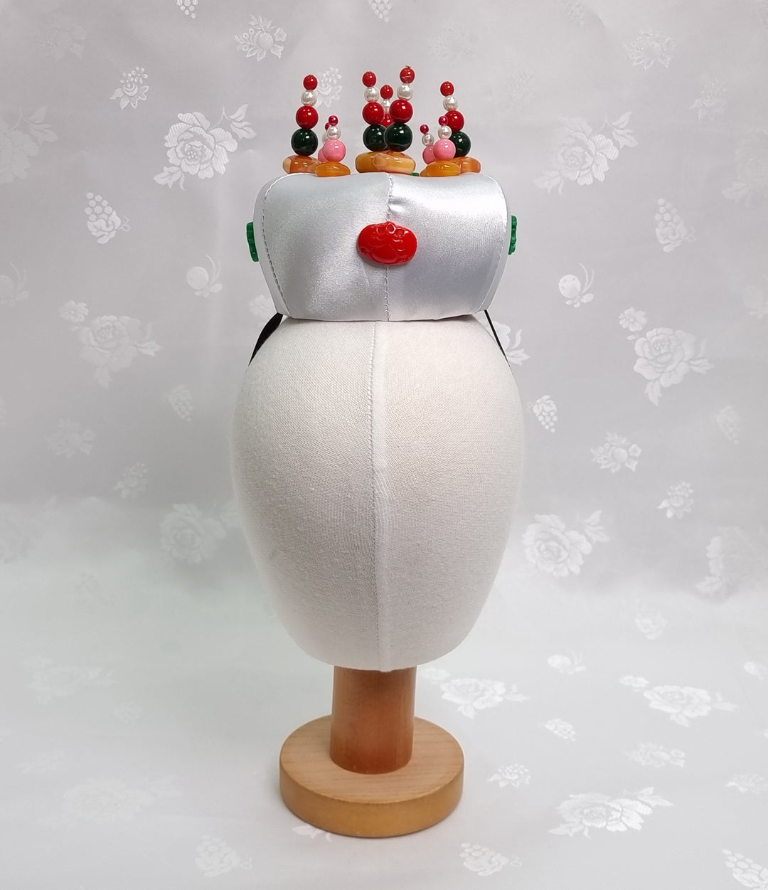 Korean Hair Accessory for Woman Hanbok Traditional Wedding Decoration Ornament 족두리 DS109