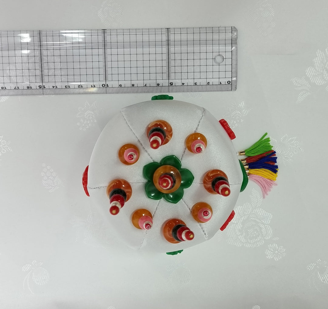 Korean Hair Accessory for Woman Hanbok Traditional Wedding Decoration Ornament 족두리 DS109
