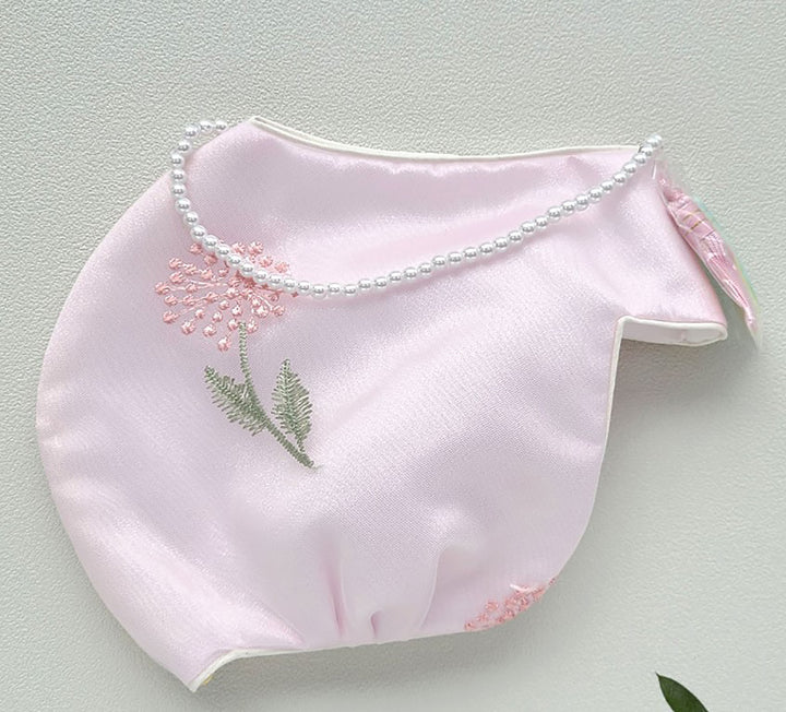 Hanbok Hat for Girl Baby Korea Traditional Hanbok Cap 조바위 Embroidery OS15