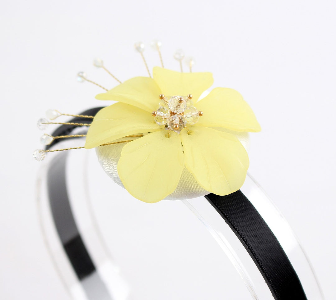 Girl's Hanbok Hair Accessory BASSI band head piece Korea Traditional Flower J102