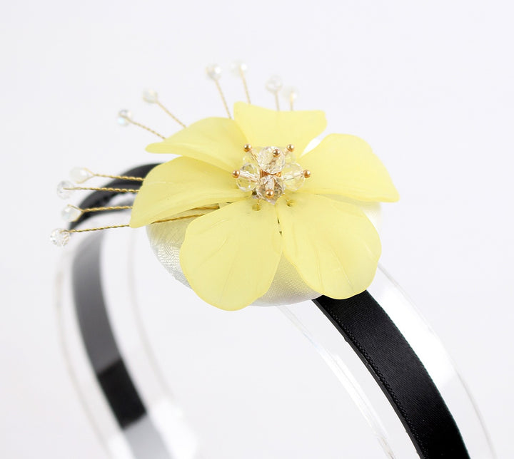 Girl's Hanbok Hair Accessory BASSI band head piece Korea Traditional Flower J102