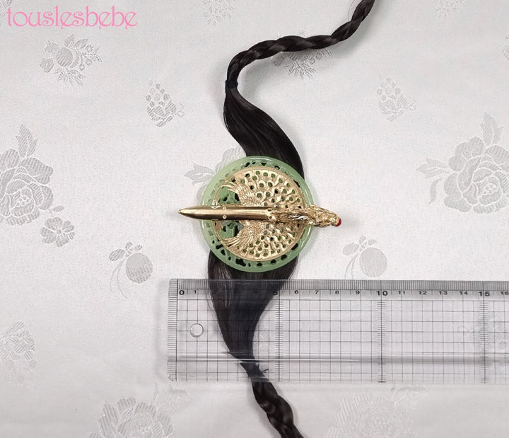 Korea Hair Accessory for Woman Hanbok Decoration Queen Princess Ornament Gold Silver Jade 첩지 10