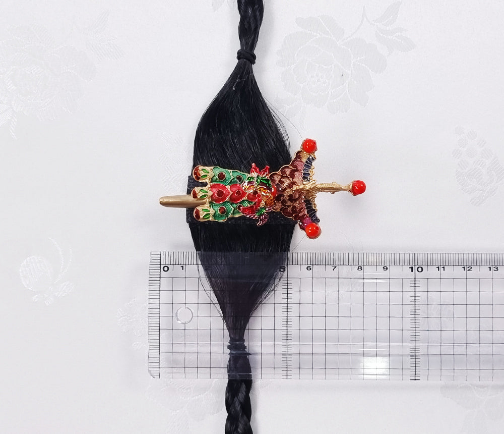 Korea Hair Accessory for Woman Hanbok Decoration Queen Princess Ornament 첩지 04