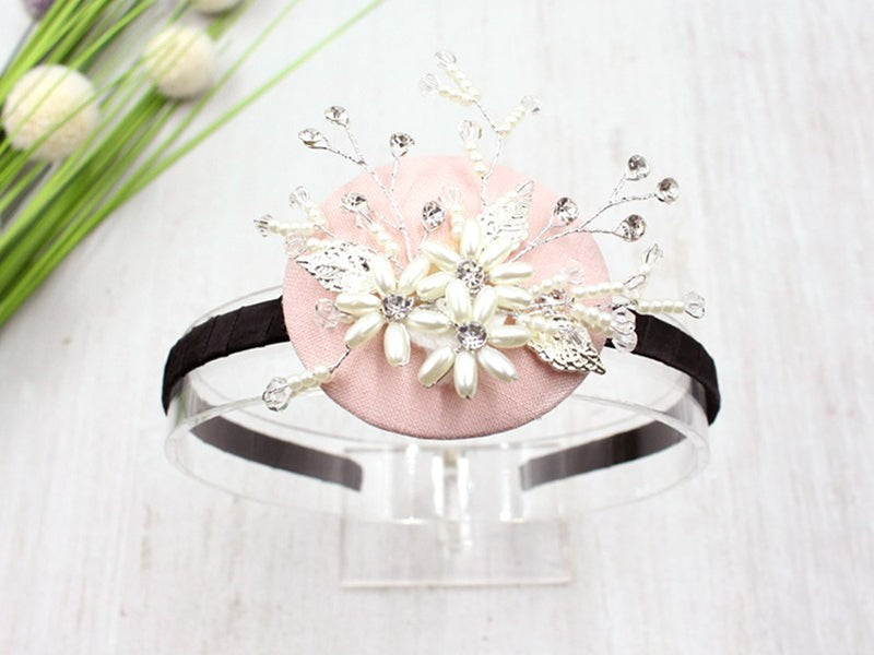 Girl's Hanbok Hair Accessory BASSI head&nbsp; band Piece, Korea Traditional Beads Flower J111