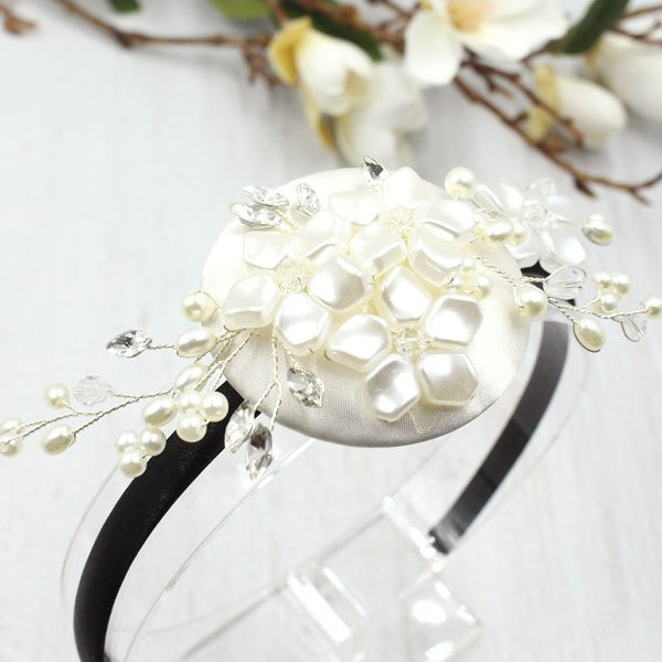 Girl's Hanbok Hair Accessory BASSI head&nbsp; Band Piece, Korea Traditional Flower J137