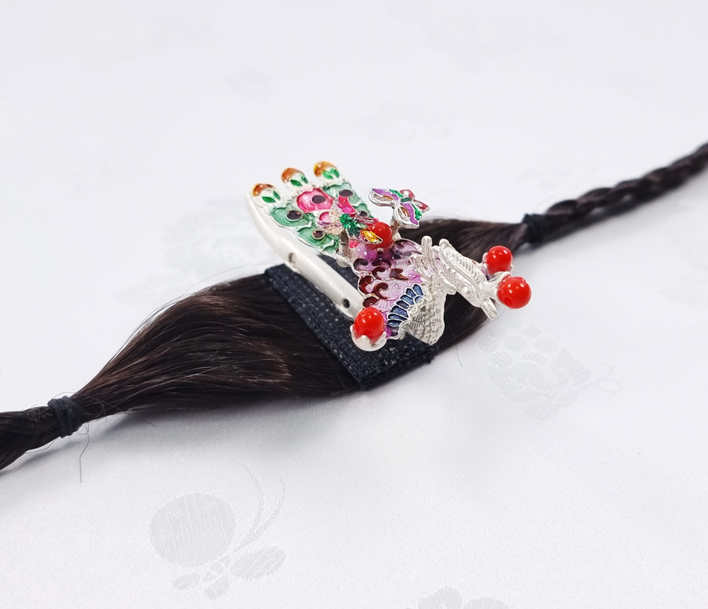 Korea Hair Accessory for Woman Hanbok Decoration Queen Princess Ornament 첩지 05