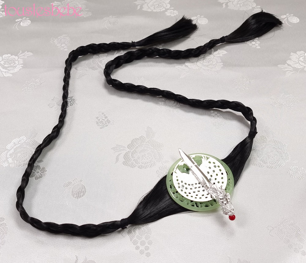 Korea Hair Accessory for Woman Hanbok Decoration Queen Princess Ornament Gold Silver Jade 첩지 10