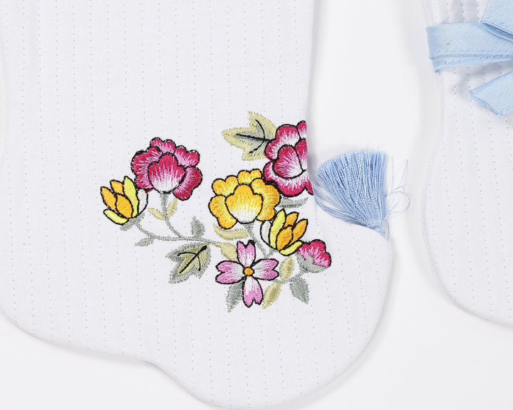 Korean Traditional Boy Girl Baby Hanbok Socks Beoseon 버선 Flower Embroidery&nbsp; Dol 1 Year SOC013