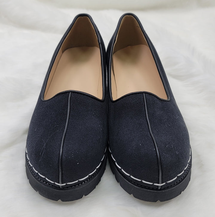 Korean Traditional Hanbok Shoes for Man Men 갓신 Black Color Footwear Wedding Birthday Leather