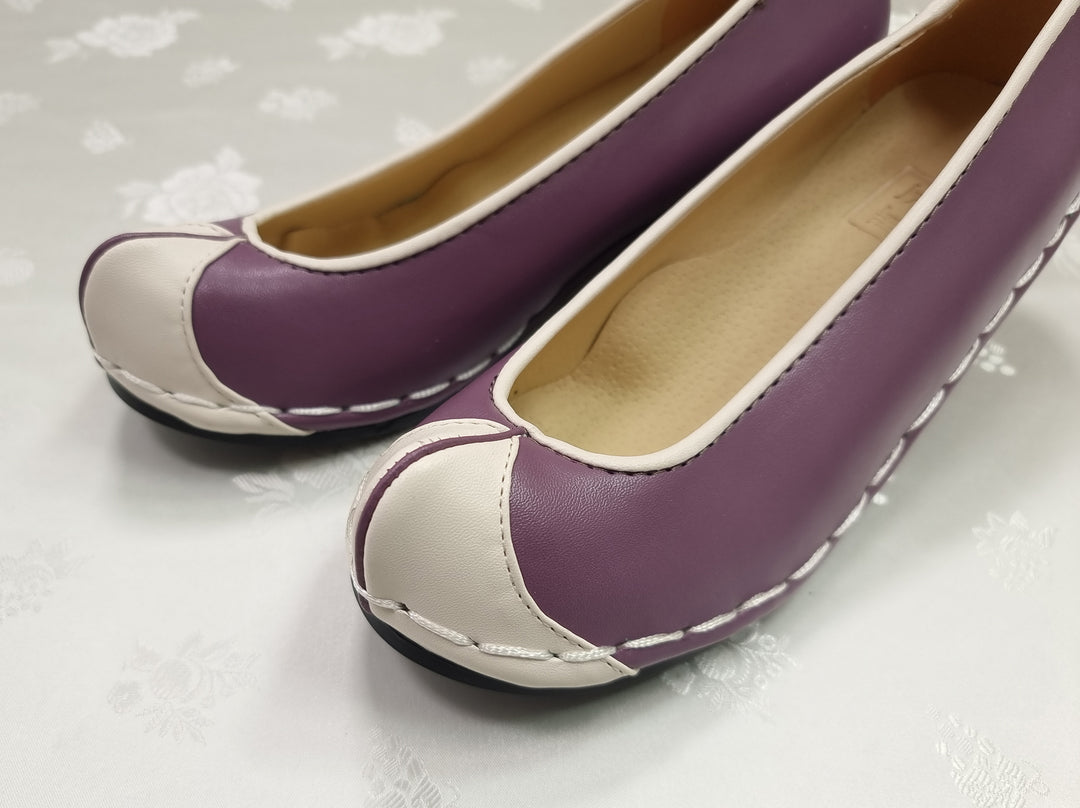 Korean Traditional Hanbok Shoes Socks for Woman Girl Solid Footwear Wedding Birthday PU WS117