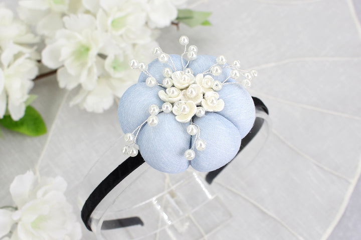 Girl's Hanbok Hair Accessory BASSI head&nbsp; band piece Korea Traditional Flower J107