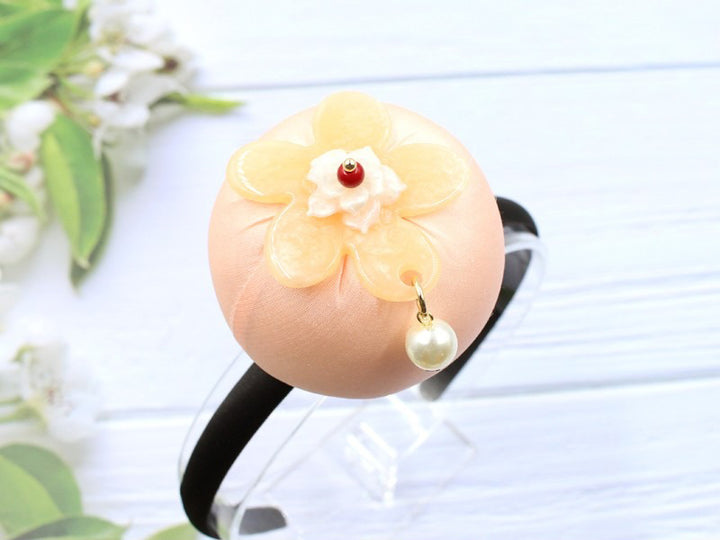 Girl's Hanbok Hair Accessory BASSI head&nbsp; band Piece, Korea Traditional Flower J112