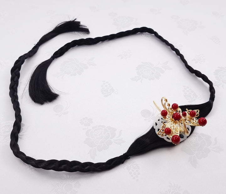 Korea Hair Accessory for Woman Hanbok Decoration Queen Princess Ornament 첩지 09