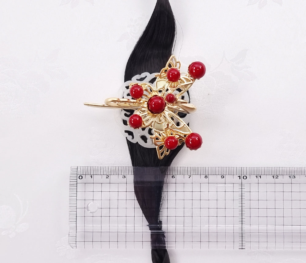 Korea Hair Accessory for Woman Hanbok Decoration Queen Princess Ornament 첩지 09