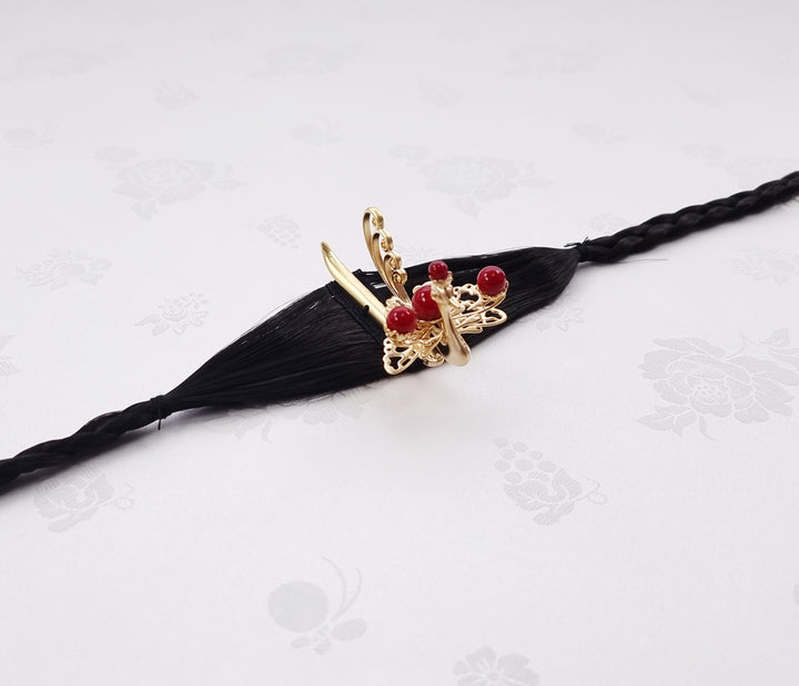 Korea Hair Accessory for Woman Hanbok Decoration Queen Princess Ornament 첩지 06