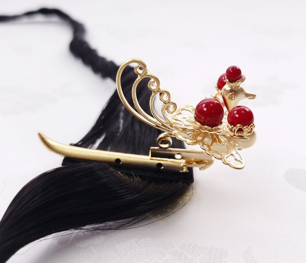 Korea Hair Accessory for Woman Hanbok Decoration Queen Princess Ornament 첩지 06