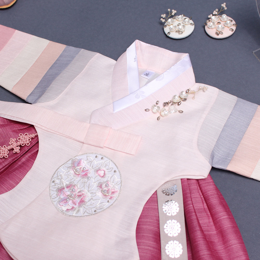 Hanbok Girl Baby Korea Traditional Clothing DGH113