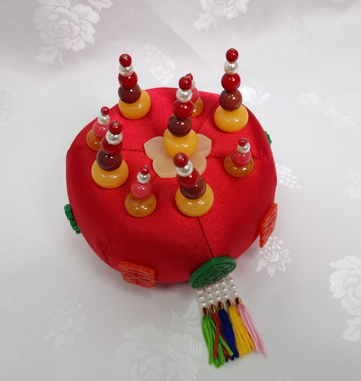 Korean Hair Accessory for Woman Hanbok Traditional Wedding Decoration Ornament 족두리 DS108