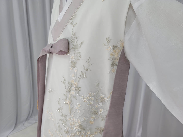 Korean Traditional Man Male Personal Custom Hanbok See Through Flower OSM161
