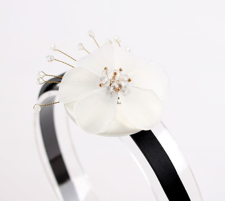 Girl's Hanbok Hair Accessory BASSI band head piece Korea Traditional Flower J102