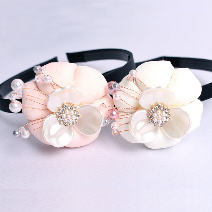 Girl's Hanbok Hair Accessory BASSI band head piece Korea Traditional Flower J101