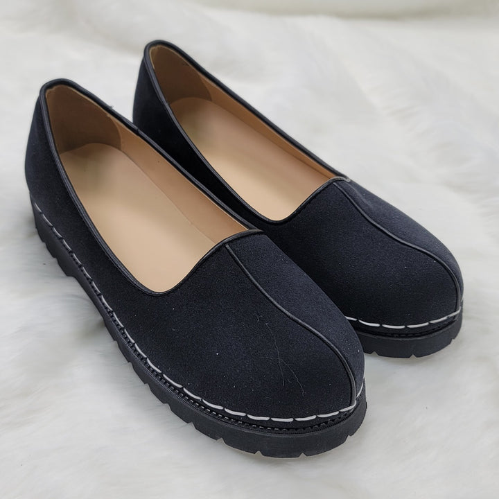 Korean Traditional Hanbok Shoes for Man Men 갓신 Black Color Footwear Wedding Birthday Leather